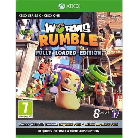 XBOX WORMS RUMBLE - FULLY LOADED EDITION
