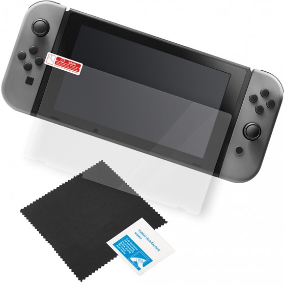 GIOTECK TEMPERED GLASS PREMIUM 9H SCREEN PROTECTION KIT FOR NINTENDO SWITCH