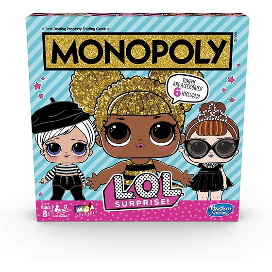 HASBRO GAMING- MONOPOLY LOL SURPRISE EDITION BOARD GAME