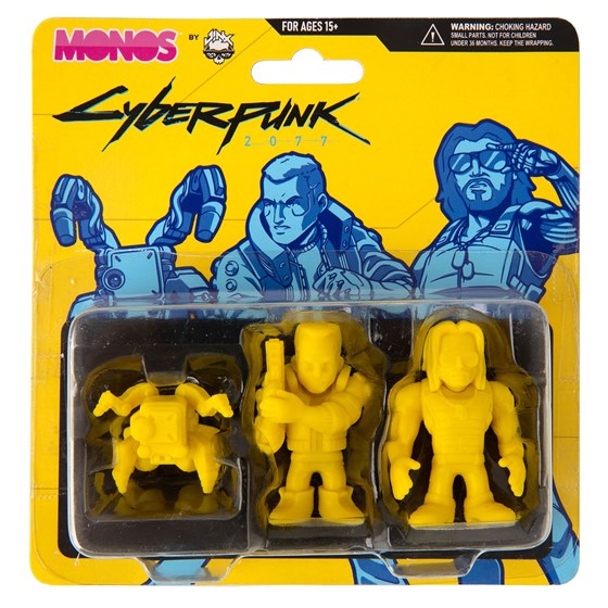 JINX CYBERPUNK 2077 MONOS SILVERHAND SET - SERIES 1 YELLOW