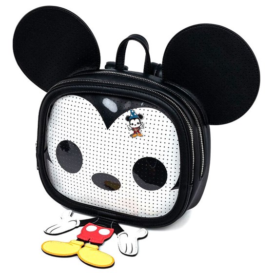 LOUNGEFLY POP DISNEY MICKEY PIN COLLECTOR RUKSAK
