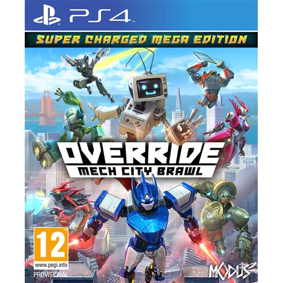 PS4 OVERRIDE:MECH CITY BRAWL-SUPER CHARGED MEGA EDITION