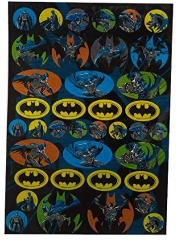 BATMAN LARGE STICKER SHEET 21 X 29.5CM DC COMICS