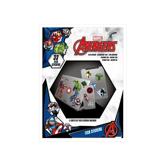 PYRAMID AVENGERS (HEROES) TECH STICKERS
