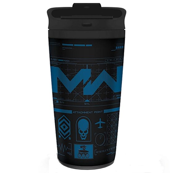 PYRAMID CALL OF DUTY MODERN WARFARE 4 (ICONS) METAL TRAVEL MUG