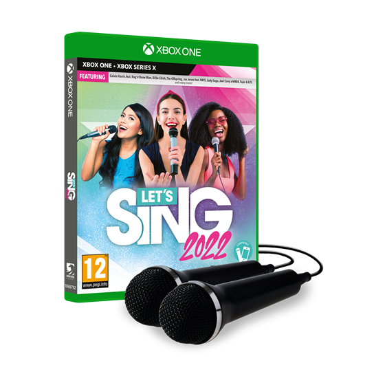 XBOX LET'S SING 2022 - DOUBLE MIC BUNDLE