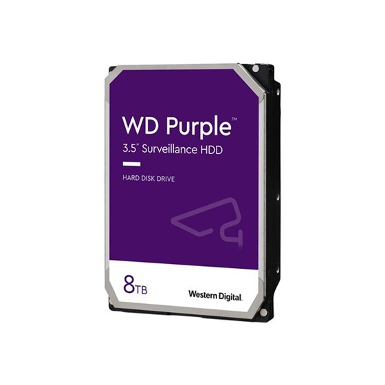 HDD 8TB WD Purple, 3,5” Surveillance HDD, WD84PURZ