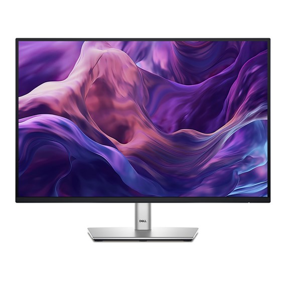 Monitor Dell P2425, 24" WUXGA, IPS, 100Hz 5ms, HDMI, DP, VGA, USB-B, USB-A, USB-C, Pivot, Srebrno / Crni