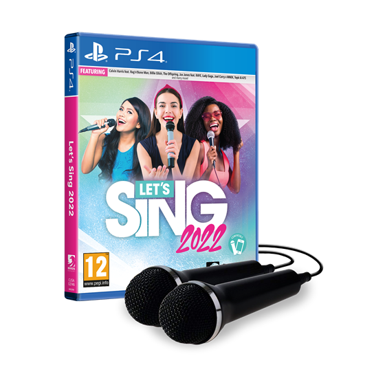PS4 LET'S SING 2022 - DOUBLE MIC BUNDLE