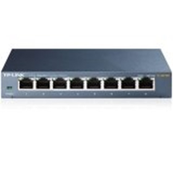 TP-Link Switch 8-port 10/100/1000Mbps P/N: TL-SG108 