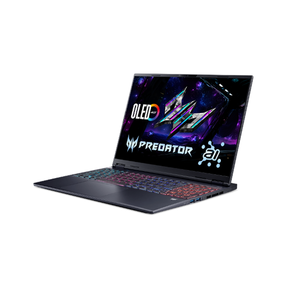 Acer Predator Helios 16, NH.QX7EX.00C, 16" WQXGA OLED, Intel Core Ultra 9 275HX, 64GB, 1TB SSD, W11, RTX 5070Ti 12GB