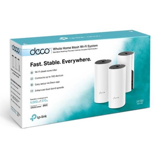 TP-Link Deco M4 Whole-Home Mesh Wi-Fi System 3pack