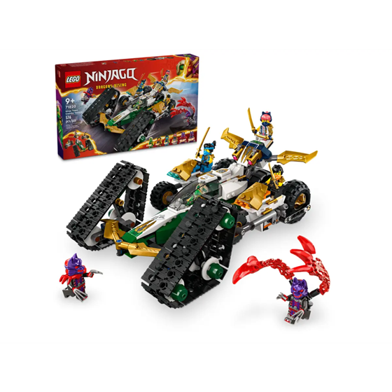 LEGO NINJAGO Kombinirano vozilo tima ninja igračka 4-u-1 71820