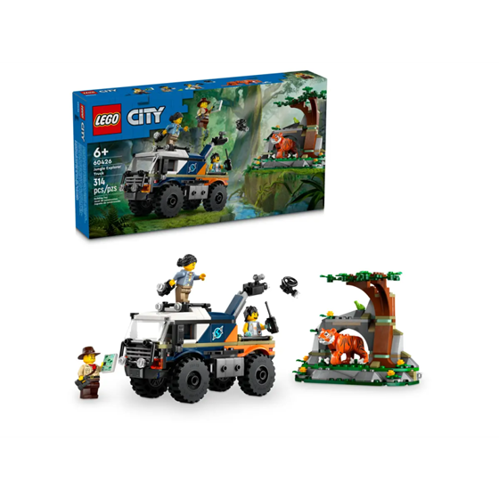 LEGO City Terenski kamion istraživača prašume igračka 60426
