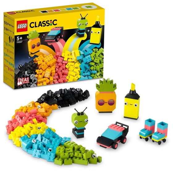 LEGO Classic Kreativna fluorescentna zabava 11027 