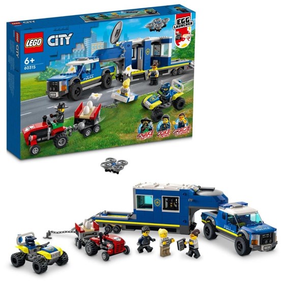 LEGO City Mobilni zapovjedni policijski kamion 60315 