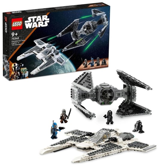 LEGO Star Wars TM Mandalorijanski lovac Fang protiv TIE presretača™ 75348 