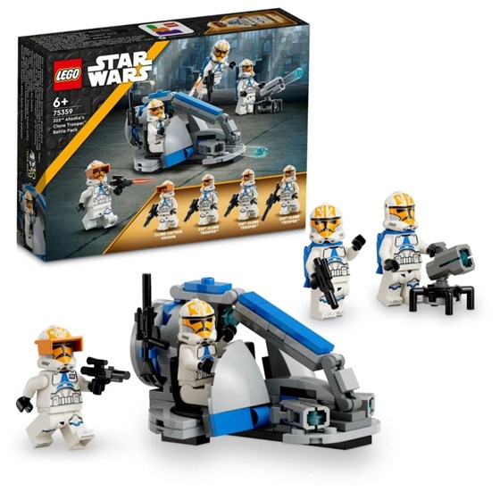 LEGO Star Wars TM Bojni komplet s Ashokinim kloniranim vojnikom™ iz 332. postrojbe 75359 
