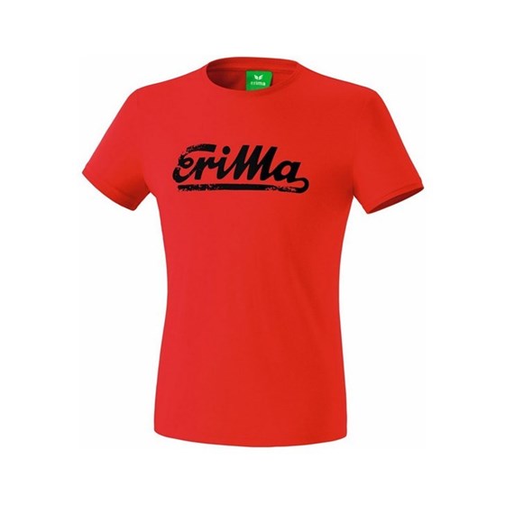 Majica Erima Retro Man Red/ Black T-Shirt