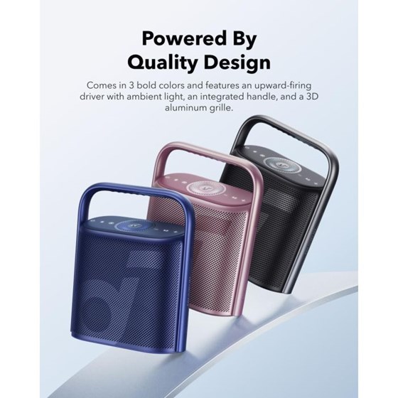 Anker Soundcore Motion X500, prijenosni Bluetooth zvučnik, 40W, rozi