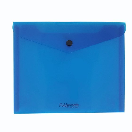 Kuverta s dugmetom PP A4, Foldermate Pop Gear art. 450, plava