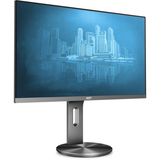 Monitor AOC LCD 27"W, 4K, 5ms, HDMI, DP
