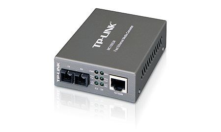 TP-Link MC100CM 100Mbps RJ45 to 100base optical (SC, MM)-2km Media Converter