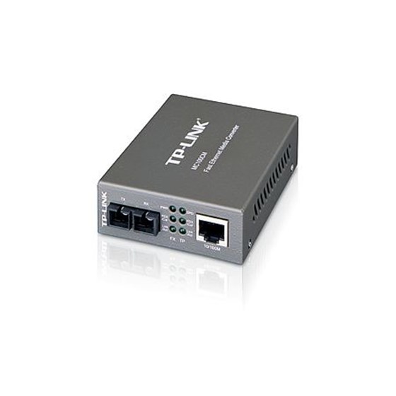 TP-Link 100Mbps RJ45 to 100base optical (SC, MM)-2km Media Converter