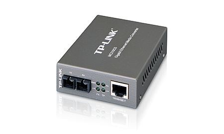 TP-Link MC210CS, Gigabit Media konverter 1000TX/1000FX, Single-mod SC, do 20km
