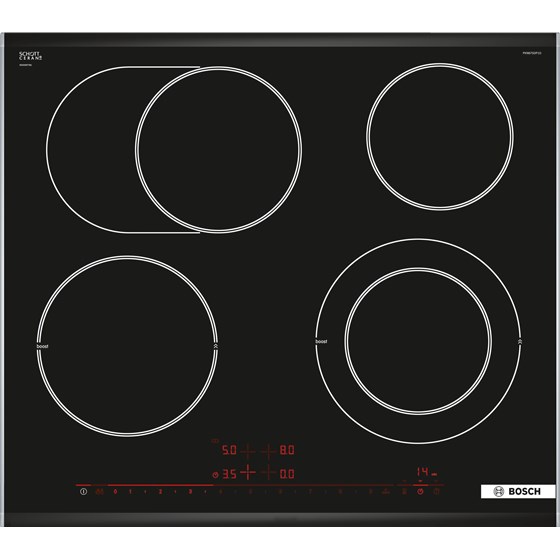 Bosch PKN675DP1D, Električna ploča za kuhanje