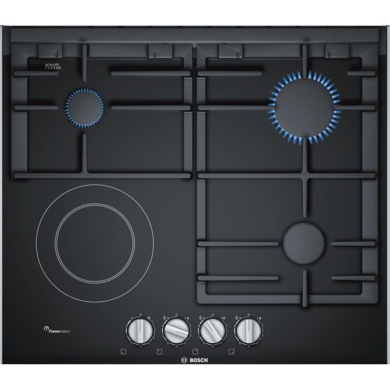 Bosch PRY6A6B70, Kombinirana ploča za kuhanje (plin i struja)