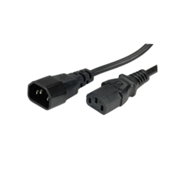Roline VALUE naponski kabel PC-Monitor, crni, 1.8m